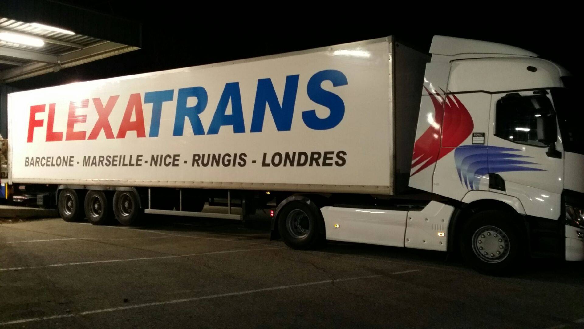 Transporteur de palettes depuis Bruxelles