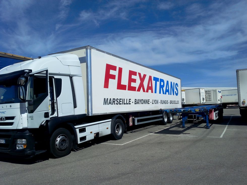 Flexatrans transporteur frigorifique vers l'Espagne et le Portugal